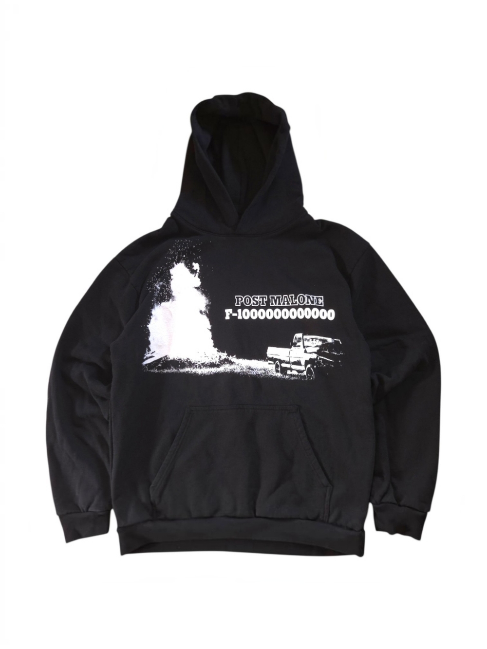 Black Post Malone Hoodie F-1 Trillion Posty Co 2024 tour offical merch 2XL
